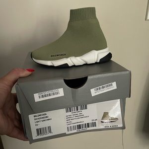 Toddler 6/7 Balenciaga Sneakers 100% AUTHENTIC NEW NEVER WORN!!! Smoke free home